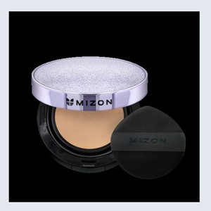 Base de maquillaje Mizon coreana K-Beauty vegana con colágeno en formato cushion 23ho Hecho en Corea con aplicador de brocha - Product Image 6