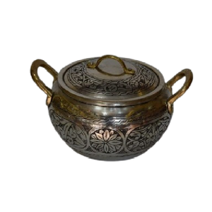 Fabricante de ollas metálicas, última llegada, olla para alimentos de diseño artesanal, clásica, elegante, cacerola metálica más vendida - Product Image 5