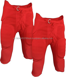 Short de football américain personnalisé OEM/ODM vêtements de sport double tricot intégré adulte unisexe antibactérien séchage rapide football - Product Image 2