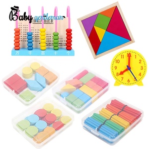 Детская игрушка для раннего математического вычисления, деревянная Зажимная игрушка с счетами Z12194F - Product Image 5