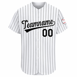 Ensemble uniforme de baseball surdimensionné à manches courtes, respirant et sublimé sur mesure pour adultes - Product Image 2