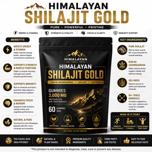 Shilajit Gummies ที่อุดมไปด้วยกรดฟุลวิคเพื่อความแข็งแรงและประสิทธิภาพ - Product Image 4