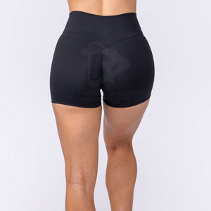 Shorts Deportivos para Mujer al Por Mayor, Cintura Alta Elástica, Tela Elástica, para Yoga, Ejercicio, Fitness, Running y Entrenamiento - Product Image 5