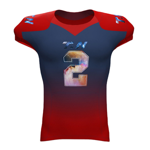 Maillot de football américain personnalisé en gros de haute qualité pour hommes – Tenue de sport sur mesure pour équipes - Product Image 1