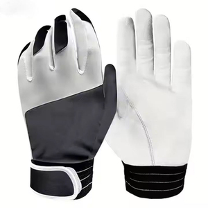 Guantes de Bateo de Béisbol Profesionales al por Mayor para Hombres y Mujeres, de Aleación de Aluminio para Zurdos, con Logotipo Personalizado y Acolchado de Cuero para Jugadores - Product Image 2