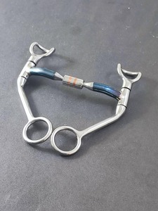 Bocado de acero inoxidable para equitación western, equipo ecuestre hecho a mano, brida profesional para entrenamiento de caballos - Product Image 6