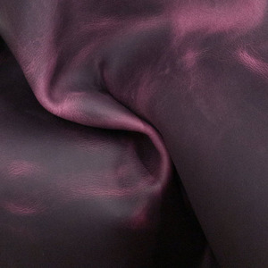 Crafting Luxury Goods With Dark Purple Pull Up Cow <b>Leather</b> Hide Durable Material Ideal For Professional Bags Wallets And Belts - Product Image 6