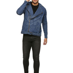 Veste en jean unie décontractée pour homme 2026 – Nouvelle mode streetwear confortable pour l'hiver - Product Image 4