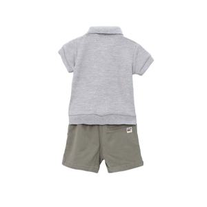 Premium 100% coton bébé vêtements couleur personnalisée doux luxe confort pour garçon OEM ODM OBM Options disponibles - Product Image 3