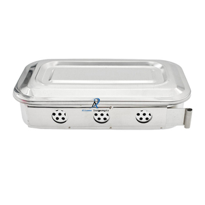 Organizador de Bandejas para Instrumentos Dentales, Estante de Almacenamiento Médico Quirúrgico, Juego de Soportes para Instrumentos de Acero Inoxidable Autoclavables, Manual CE - Product Image 1