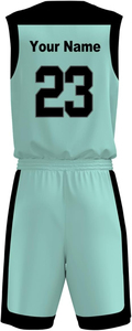 Uniforme de Baloncesto Deportivo Ligero de Diseño Sólido, en Diferentes Colores, con Tela Suave de Poliéster Cómodo - Product Image 2