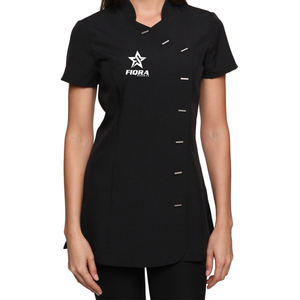 Hot Selling Custom logo High Quality Thai Massage Beauty Industry Salon Workwear Women Tunic Spa Uniform for Lady Medical Scrubs - Product Image 2