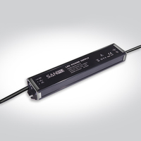 Alimentation électrique LED en aluminium étanche IP67 200W pour extérieur, résistante à la pluie, 12V 20A, pour caméra CCTV unique, bande de commutation AC-DC 24V