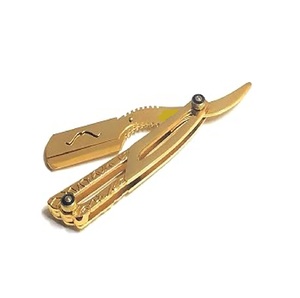 Maclura - Maquinilla de Afeitar de Una Sola Cuchilla de Alta Calidad para Hombre, Mango de Goma, Cuchilla de Acero Inoxidable, Maquinilla de Afeitar Desechable Howell para Cara y Cuerpo - Product Image 2