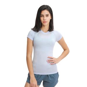 T-shirt uni en coton décontracté grande taille pour hommes, taille XL, col en V, manches courtes en maille, impression numérique personnalisée brodée, séchage rapide - Product Image 3