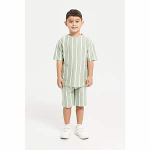 Conjuntos de Ropa de Verano para Bebés al por Mayor, Camiseta + Pantalones Cortos, Ropa Infantil de Dos Piezas, Camiseta con Estampado en el Hombro para Niña + Conjunto de Pantalones Cortos 2026 - Product Image 5