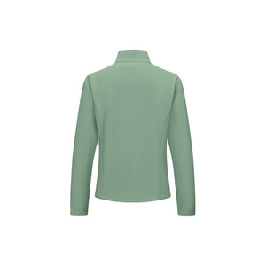 Chaqueta Softshell Ajustada con Forro Polar para Mujer, Cremallera, Cálida para Otoño e Invierno, Transpirable, para Entrenamiento, Pedidos al por Mayor, OEM - Product Image 2