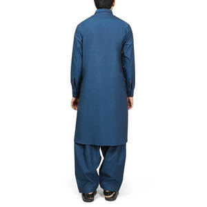 Proveedor Directo de Fábrica, Shalwar Kameez para Hombre en Material Sólido 2026, Shalwar Kameez Bandhgala para Hombre Hecho en Fábrica a Precio Económico - Product Image 2
