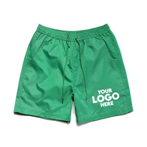 Shorts de sport pour hommes en nylon à séchage rapide, personnalisables avec logo, pour la gym, le yoga et le fitness - Product Image 4
