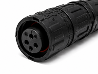Connecteur de câble étanche IP68 de qualité industrielle, mâle-femelle, à broches personnalisées, pour extérieur, prise électrique, faisceau de câblage