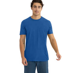 Camiseta Personalizada al por Mayor de Alta Calidad 100% Algodón, Personalización con Logotipo Bordado e Impreso, Camiseta de Cuello Redondo para Hombre, Camisetas Next Level - Product Image 2