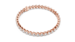 Bracelet en argent 925 avec diamants Moissanite, chaîne tennis de luxe sertie de pierres, bijoux de mode pour hommes et femmes, design personnalisé - Product Image 6