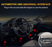 Escáner de Diagnóstico de Vehículos OBDII V520 12V, Lector de Códigos de Voltaje, Herramientas de Diagnóstico para Automóviles