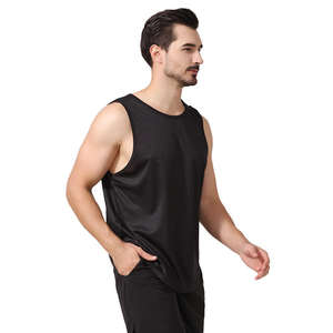 Camiseta sin mangas personalizada para hombre, transpirable, para gimnasio, fitness, culturismo y entrenamiento. - Product Image 1