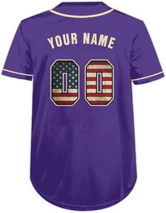 OEM Wholesale Men Blank Baseball Jersey Custom Made Breathable Heat-Transfer Printed Team Softball Shirt Uniforms - Product Image 3