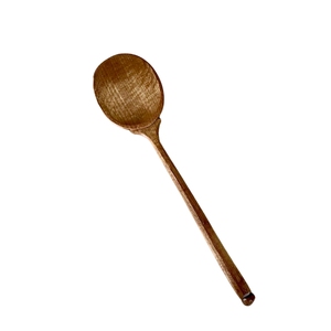 Cuillères de cuisine en bois naturel, cuillères à soupe et à dessert en bois dur fabriquées à la main, réutilisables, écologiques, ustensiles de cuisine - Product Image 3