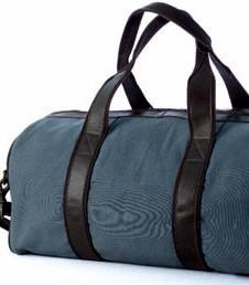 Bolsa de Viaje de Lona y Cuero Genuino de Gran Capacidad, a la Moda y de Lujo 2026, Organizador de Viaje con Cierre y Forro de Poliéster - Product Image 4