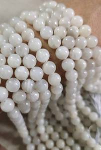 Cuentas redondas de labradorita natural de alta calidad, con destellos blancos, para la elaboración de joyería. - Product Image 4