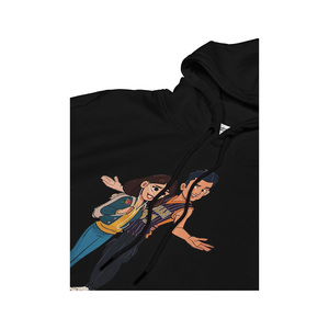 Sweats à capuche tendance avec imprimés en relief, conçus en coton épais et dotés d'imprimés audacieux en relief, coupe décontractée, idéaux pour le style streetwear et les tenues décontractées. - Product Image 3