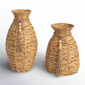 Organizador de almacenamiento decorativo de algas marinas naturales cesta de decoración tejida para el hogar - Product Image 1