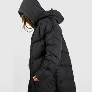 Blouson d'hiver matelassé à capuche pour femme, manteau bouffant à manches longues avec fermeture éclair, veste décontractée et chaude pour l'extérieur, modèle 2026 - Product Image 6