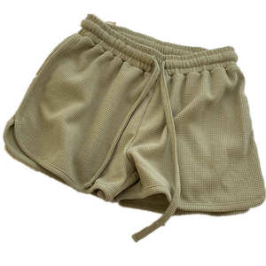 Shorts de Verano Personalizados para Mujer, Cintura Alta, Colores Sólidos, Secado Rápido, Ajuste Ceñido, Cintura Elástica, Cómodos, Nueva Moda, Gran Venta - Product Image 6