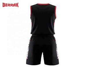 Space-Jam-ropa deportiva para adultos, uniforme de baloncesto de escuela secundaria, pantalones cortos de manga corta transpirables para verano - Product Image 2