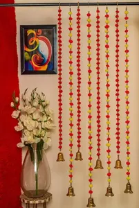Guirlande de fleurs artificielles de marguerites avec pompons, idéale pour les mariages indiens, Diwali, la Journée des morts mexicaine, décoration suspendue - Offre Spéciale - Product Image 4