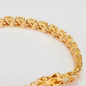 Womens Yellow <b>Gold</b> Diamond Bracelet Round Brilliant Cut Natural Diamonds Unisex Classic Everyday Wear Style for Womens - Product Image 2