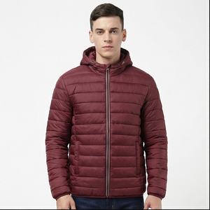 Diseño personalizado de alta calidad impermeable a prueba de viento Puffer chaqueta Unisex invierno OEM servicio frontal Moto Biker estilo forro de Bambú - Product Image 1