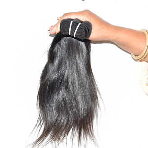 Extensiones de Cabello Humano Remy Ondulado Profundo Natural Liso Indio, Doble Trama a Máquina, de un Solo Donante, Todos los Colores, Baratas, 100g - Product Image 3
