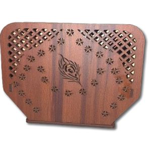 Boîte à mouchoirs en bois de qualité supérieure, porte-serviettes décoratif pour la maison, l'hôtel, le restaurant, la salle à manger, le salon - Product Image 2