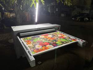 Prensa térmica de doble estación con rodamientos 220V para sublimación de etiquetas multifuncionales de 101*152cm y estampado de camisetas, precio de fábrica - Product Image 6