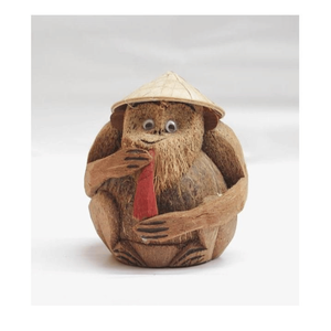 Adorno de Mono de Coco Hecho a Mano, Ideal para Regalo y Decoración - Product Image 4