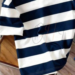 Camiseta Casual de Manga Corta para Hombre, 100% Algodón, Tejido de Felpa, Transpirable, Diseño Personalizado para Golf, Moda de Verano - Product Image 6