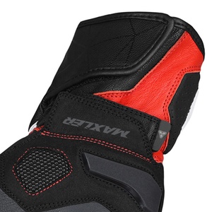 Guantes de carreras de motos de cuero real para hombre con tecnología de pantalla táctil Equipo de ciclismo para deportes de invierno - Product Image 6