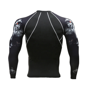 Rashguards à bas prix, design personnalisé, impression par sublimation, manches longues, prix abordable, grandes tailles, rashguard pour hommes - Product Image 3