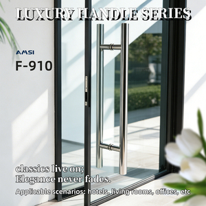 Stainless Steel Glass <strong>Door</strong> Pull <strong>Handle</strong> <strong>Round</strong> Tube Glass <strong>Door</strong> Pull <strong>Handle</strong> Double Sided Glass <strong>Door</strong> Pull <strong>Handle</strong> for Hotel Office - Product Image 5
