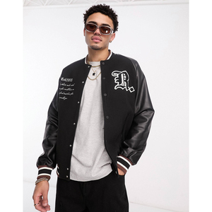 Proveedor de Chaquetas Varsity al por Mayor, Chaqueta de Béisbol Varsity de Alta Calidad, Estilo Universitario, Perfecta para Logotipos Personalizados y Suministro al por Mayor - Product Image 1