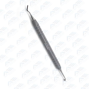 Instruments dentaires, outils de moulage pour composites dentaires, instruments de remplissage, gris clair, 1 pièce, pointes en acier inoxydable - Product Image 2